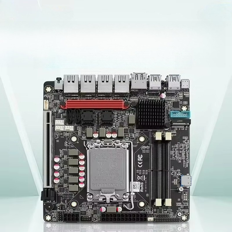 Lga 1700 Ddr5 Itx Motherboard - Материнская плата Intel VPro Q670 NAS,