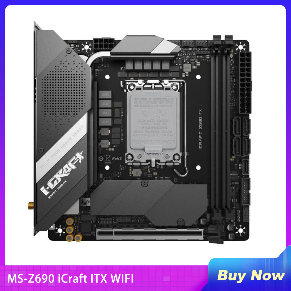 Lga 1700 Ddr5 Itx Motherboard - Новая материнская плата MS-Z690 iCraft ITX