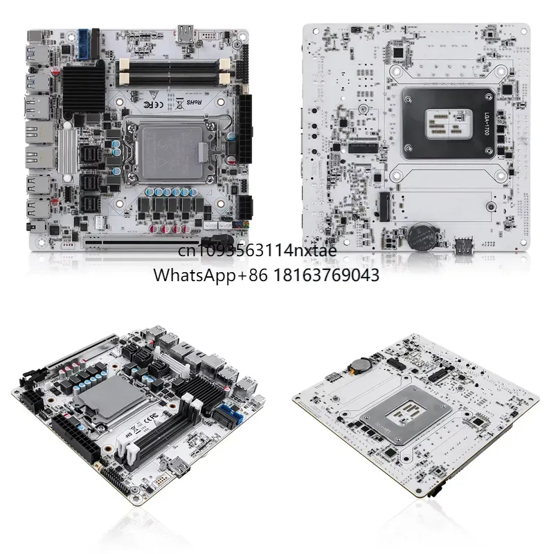 2026 Горячий год! Материнская  – обзор и цена Lga 1700 Ddr5 Itx Motherboard
