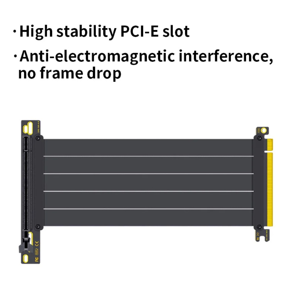Кабель-райзер PCI‑E 4.0/3.0 X1 – обзор и цена Pcie 4.0 X16 Riser Cable 90 Degree