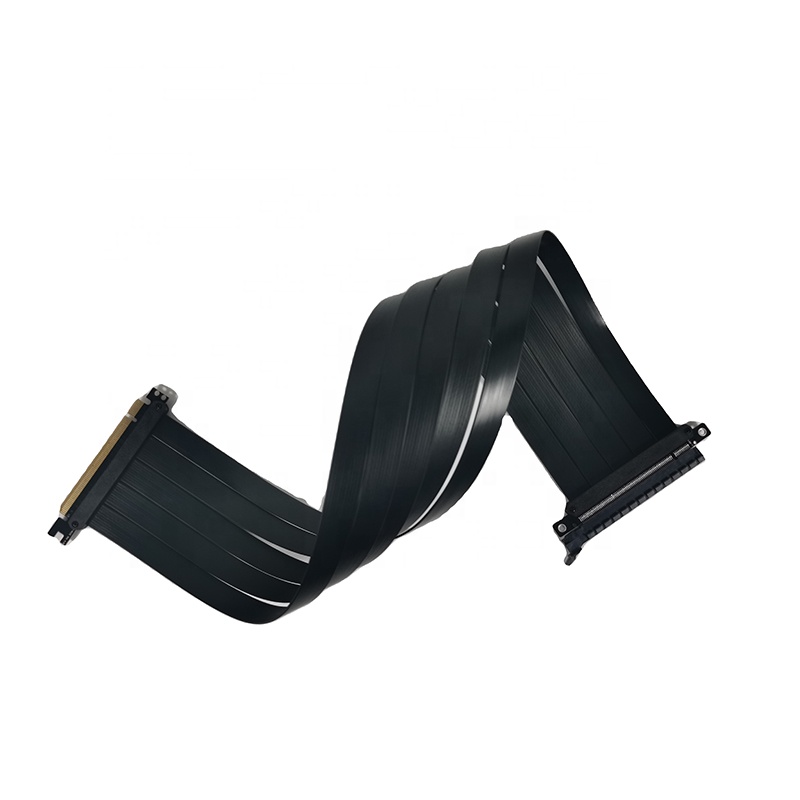 Новейший гибкий видеокабель PC – обзор и цена Pcie 4.0 X16 Riser Cable 90 Degree
