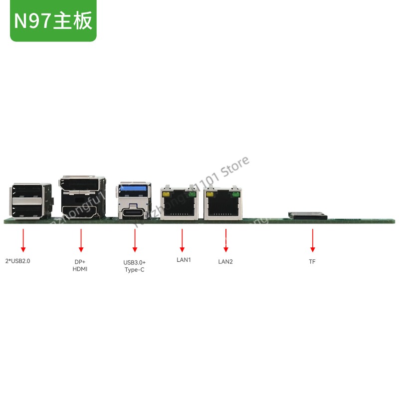 Материнская плата N150 NAS Hos – обзор и цена Nas Motherboard N100 6 Sata