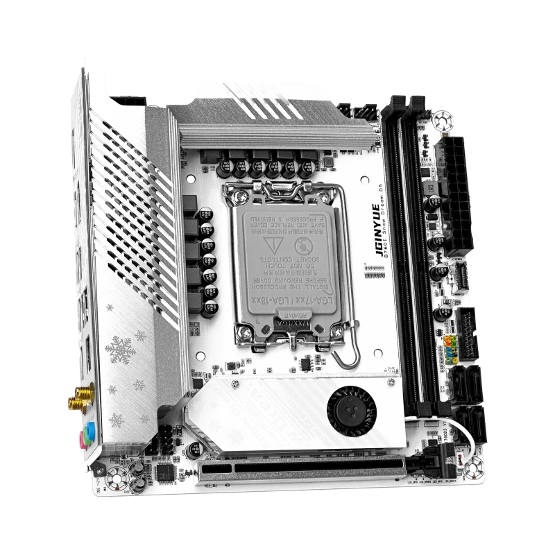 Материнская плата JGINYUE B760 – обзор и цена Lga 1700 Ddr5 Itx Motherboard