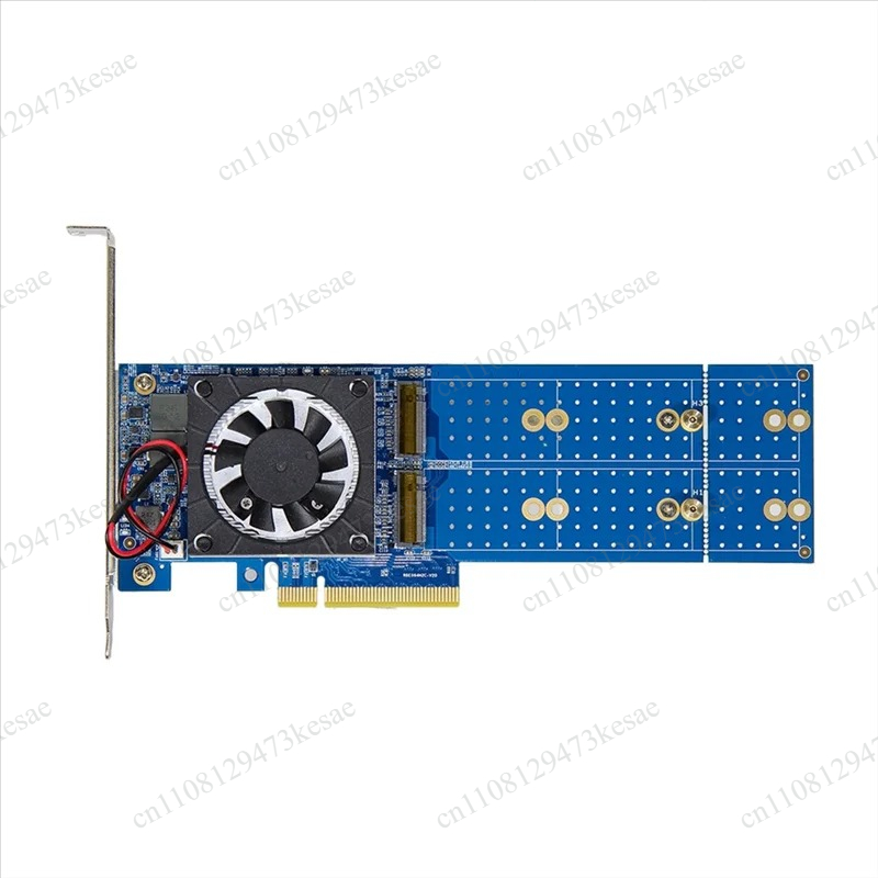 Карта расширения PCIe 4.0 NVMe – обзор и цена Quad M.2 Nvme Pcie Bifurcation Card