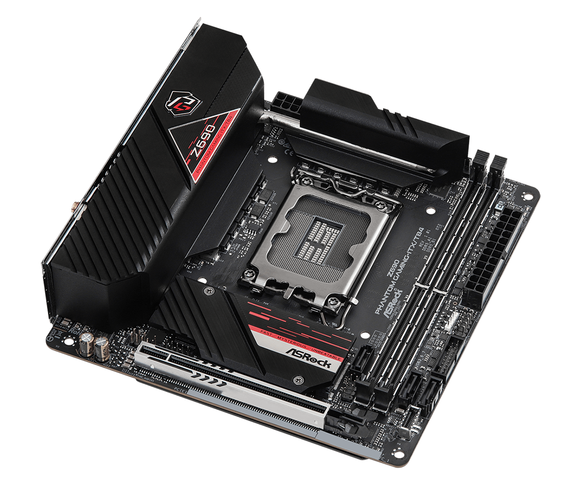 Материнская плата ASROCK Z690  – обзор и цена Lga 1700 Ddr5 Itx Motherboard