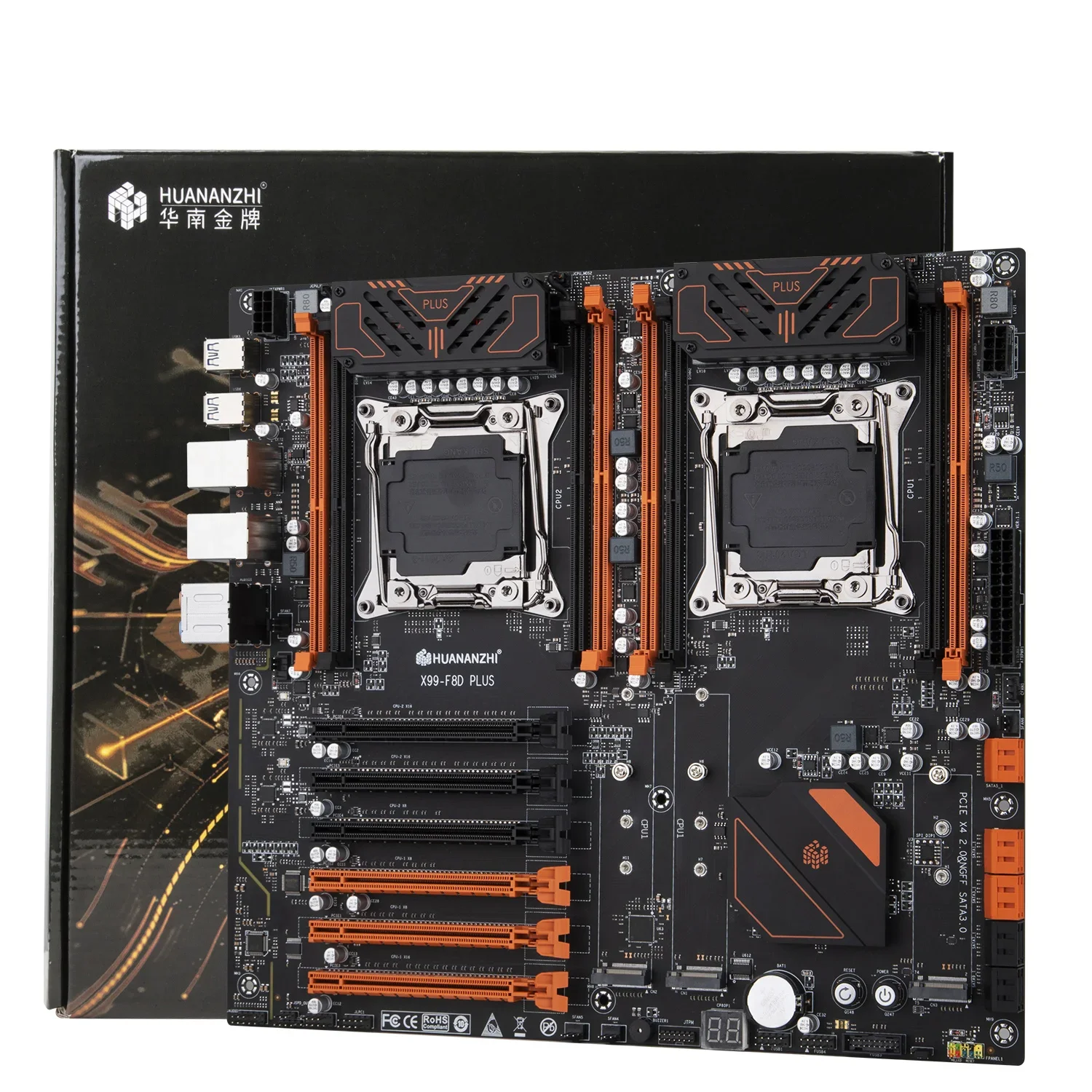 X99 F8D PLUS двойная материнск – обзор и цена X99 Dual Cpu Motherboard Combo
