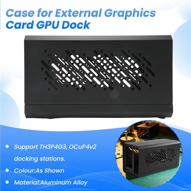 Корпус-шасси A23F для внешней  – обзор и цена Itx Case Full Aluminum Pcie 4.0