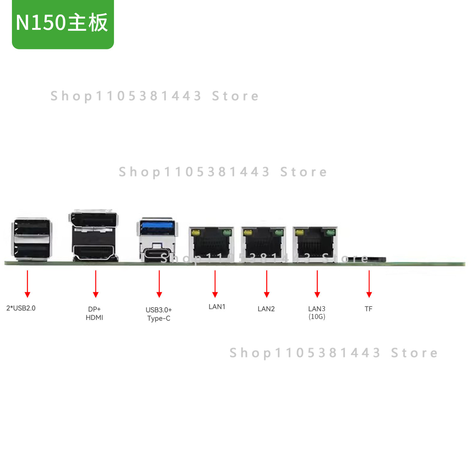 Материнская плата для NAS-хост – обзор и цена Nas Motherboard N100 6 Sata